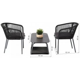 Кофейный комплект из металла Hunde