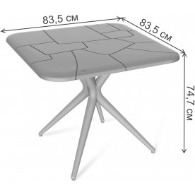Обеденный комплект из пластика SHT-DS209