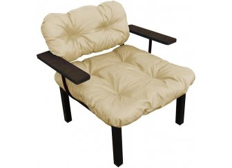 Металлическое кресло Дачное