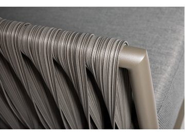 Металлическое кресло Муза 39AR-KRES-3691 ser серое