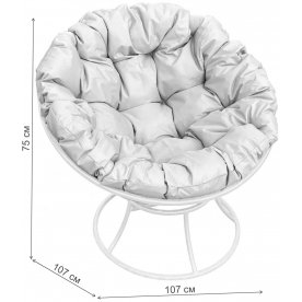 Металлическое кресло Папасан