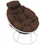 белый / коричневый