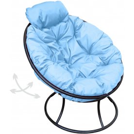Металлическое кресло Папасан мини