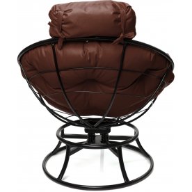 Металлическое кресло Папасан мини