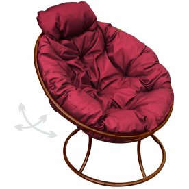 Металлическое кресло Папасан мини