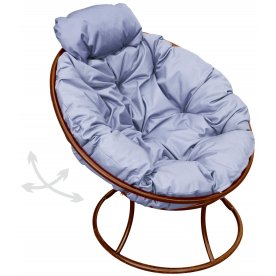 Металлическое кресло Папасан мини