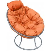 серый / оранжевый