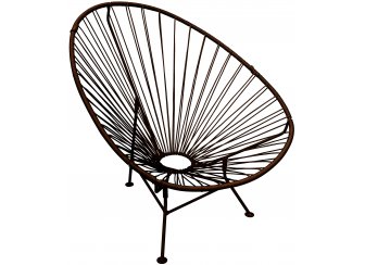 Металлическое кресло Ракушка