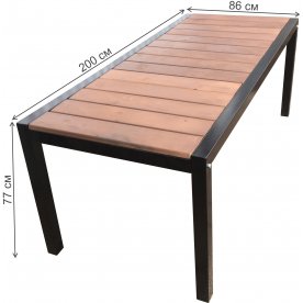 Деревянный стол Модерн 2 м