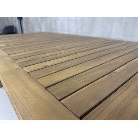 Стол деревянный обеденный Eloise песочный