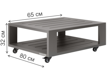 Металлический стол Родео