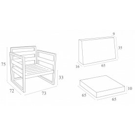 Кресло 234/131-8216/LB