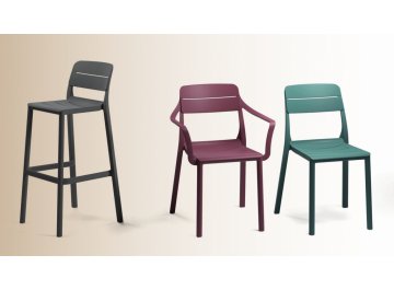 Кресло пластиковое Cassia бежевый