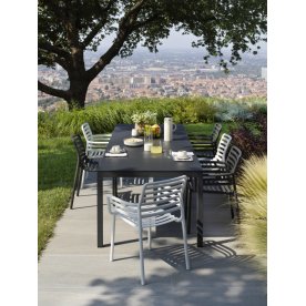 Кресло пластиковое Doga белый