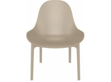 Лаунж-кресло пластиковое Sky Lounge бежевый