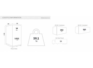 Кресло пластиковое Marcel XL бежевый