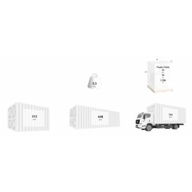 Кресло пластиковое Portofino черный