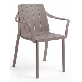 Кресло пластиковое Tiberina тортора