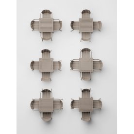 Кресло пластиковое Tiberina тортора