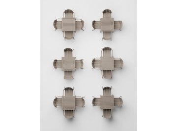 Кресло пластиковое Tiberina