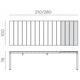 Пластиковый стол 003/4825300000