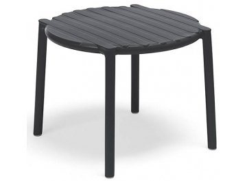 Столик пластиковый журнальный Doga антрацит