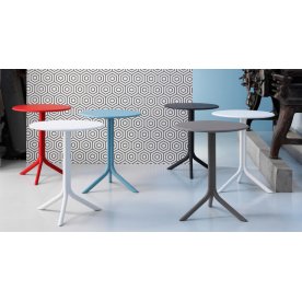 Стол пластиковый обеденный Spritz + Spritz Mini красный