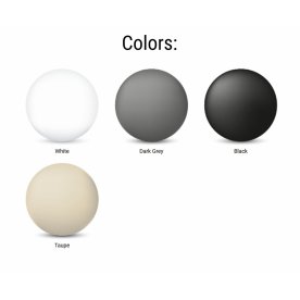 Стол пластиковый Paris Table 70 темно-серый