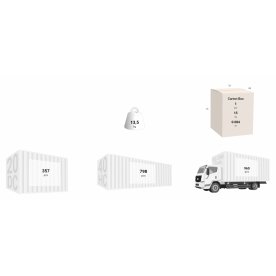 Стол пластиковый Paris Table 70 темно-серый