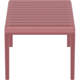 Столик пластиковый журнальный Paris Lounge Table марсала