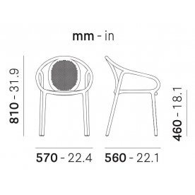Пластиковый стул 015/3735VE