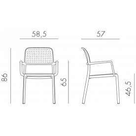Пластиковый стул 003/4024239000