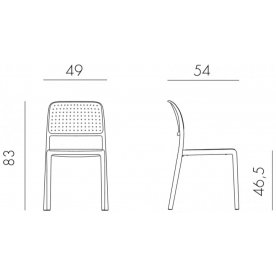 Пластиковый стул 003/4024300000