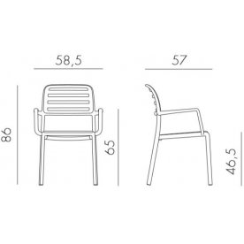 Пластиковый стул Costa