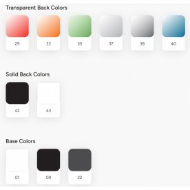 Стул пластиковый Ego-Rock антрацит / красный