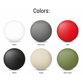 Стул пластиковый Monna красный