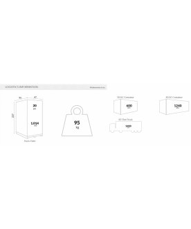 Стул пластиковый Soho темно-серый / темно-серый