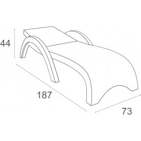 Шезлонг 234/GS1009/TAUPE