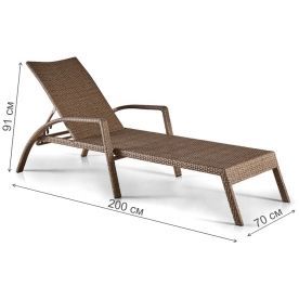 Шезлонг A30B-W56