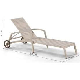 Шезлонг A35C-W85