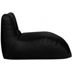 Шезлонг черный