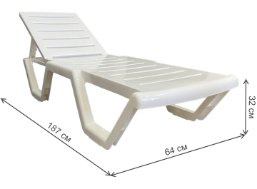 Шезлонг Аква