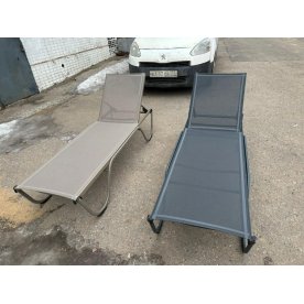 Шезлонг-лежак металлический Ankara антрацит