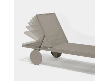 Лежак пластиковый Gatsby Basic тортора