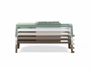 Шезлонг-лежак пластиковый Plano тортора