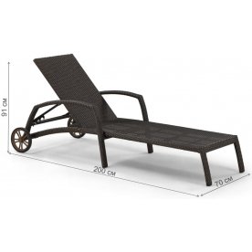 Шезлонг A35A-W53