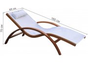 Шезлонг Мальта AFM-503C
