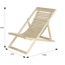 Шезлонг Мартини 22