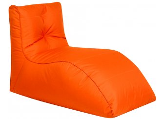 Шезлонг оранжевый