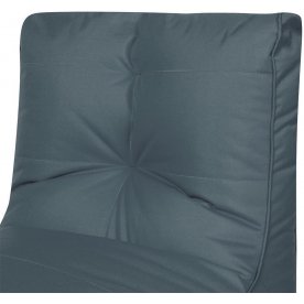 Шезлонг серый